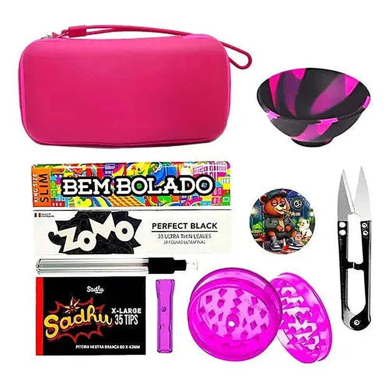 Kit Puff Select Pink Edition